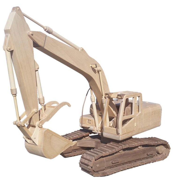 130 The New Excavator Toys and Joys Wooden Toy Plans & Patterns