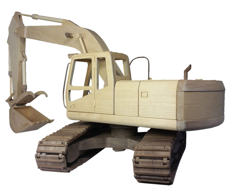 130 The New Excavator Toys and Joys Wooden Toy Plans & Patterns