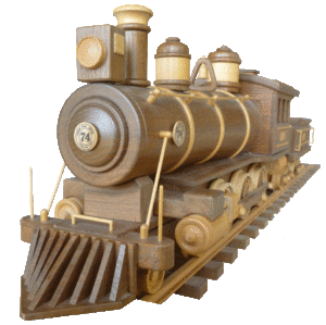 74 - Locomotive & Tender    (Coal Burner)