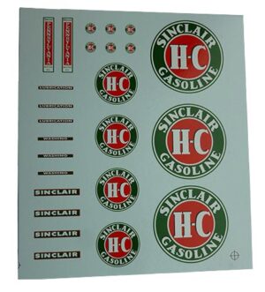 DECAL 91 - GAS & OIL TRUCK DECAL