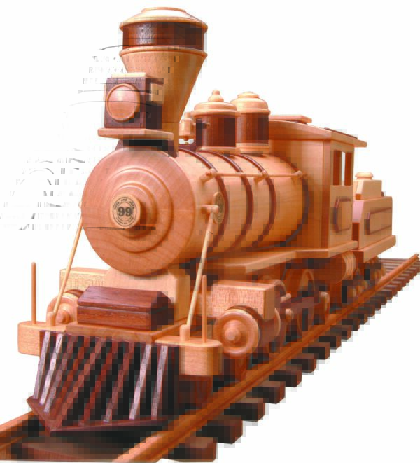 99 - Locomotive & Tender        (Wood Burner)